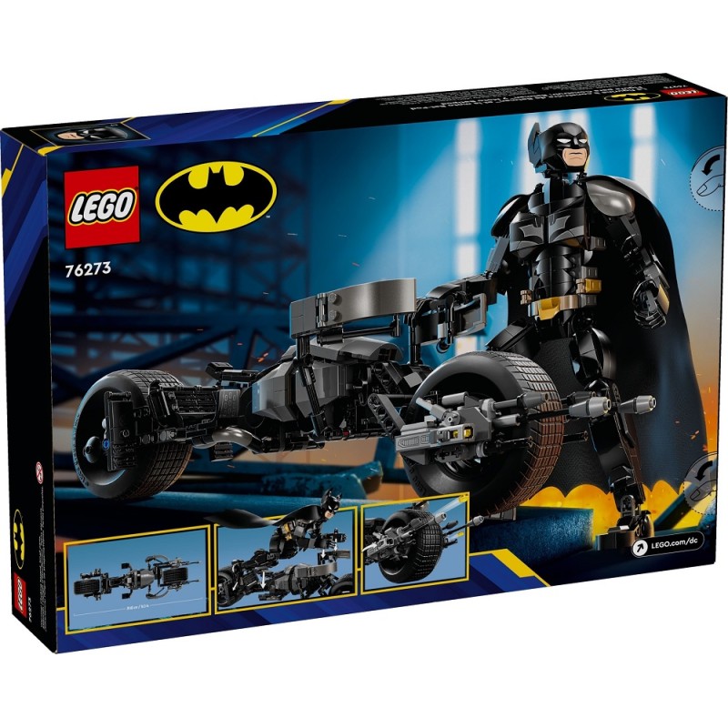 76273 LEGO Super Heroes Фигурка Бэтмена и бэтцикл