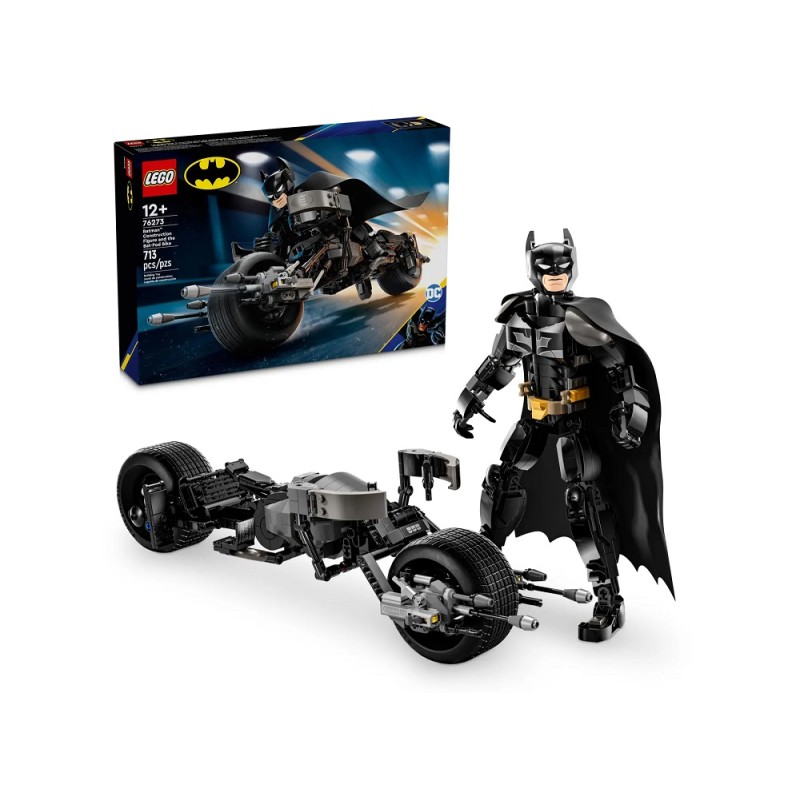 76273 LEGO Super Heroes Фигурка Бэтмена и бэтцикл