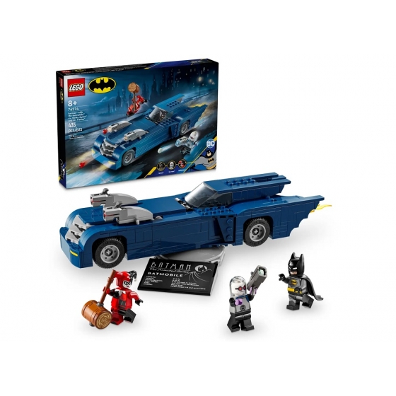 76274 LEGO Super Heroes Бэтмен на Бэтмобиле против Харли Квинн и Мистера Фриз