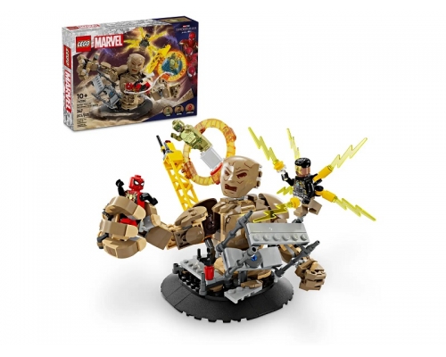 76280 LEGO Super Heroes Человек-паук против Песочного человека: Последняя битва