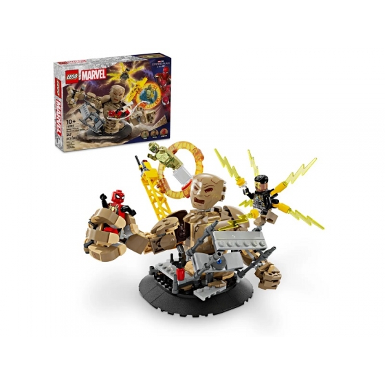 LEGO Super Heroes 76280 Человек-паук против Песочного человека: Последняя битва