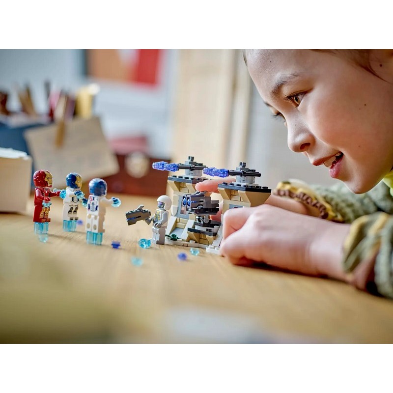 76288 LEGO Super Heroes Железный Человек и Железный Легион против солдата Гидры