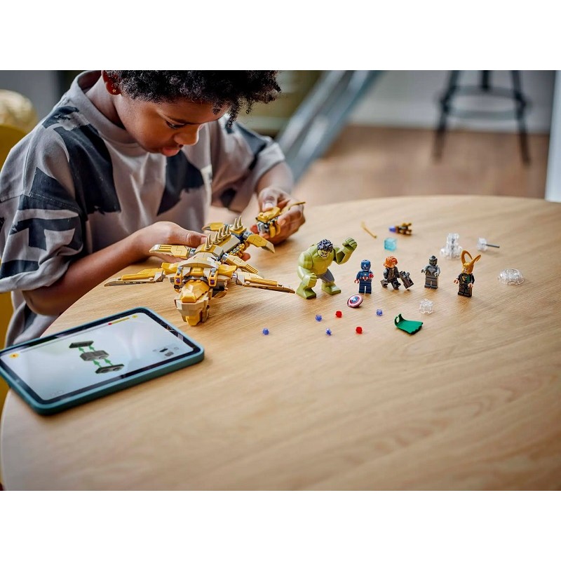 76290 LEGO Super Heroes Мстители против Левиафана