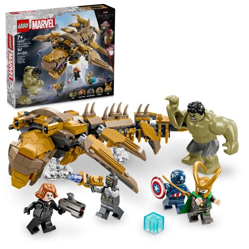 76290 LEGO Super Heroes Мстители против Левиафана