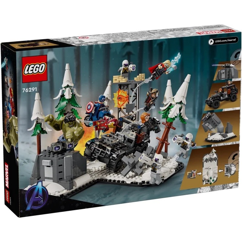 76291 LEGO Super Heroes Мстители: Эра Альтрона