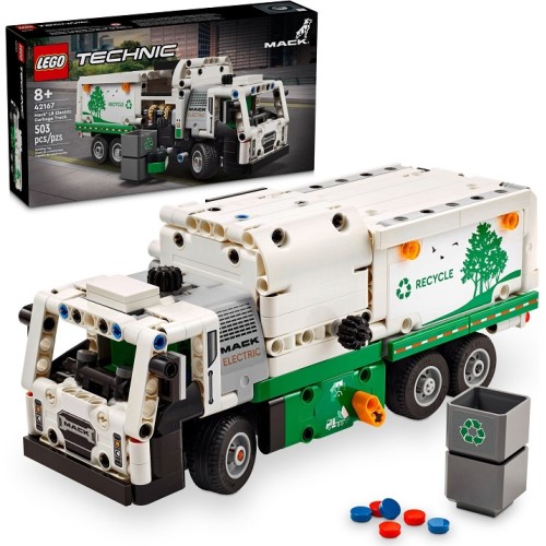 42167 Lego Technic Электрический мусоровоз Mack LR