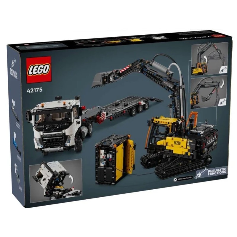 42175 Lego Technic Грузовик Volvo FMX и электрический экскаватор EC230
