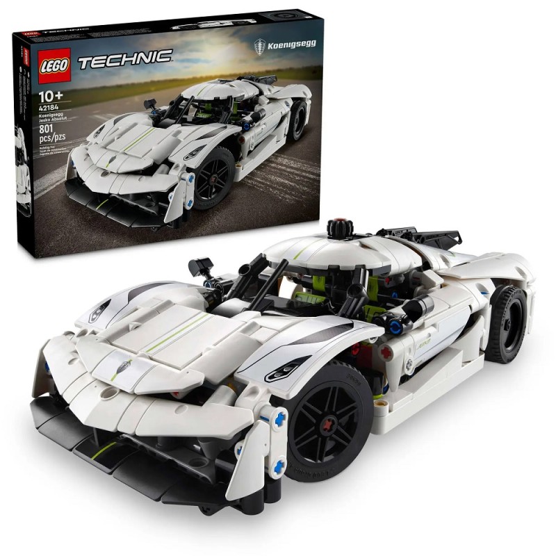 42184 Lego Technic Белый гиперкар Koenigsegg Jesko Absolut