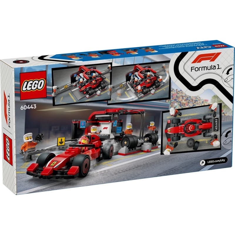 60443 Lego City Пит-стоп F1 с автомобилем Ferrari