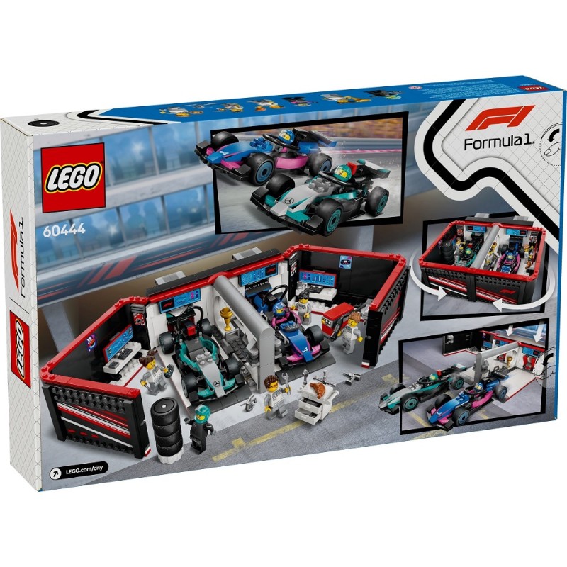 60444 Lego City Гараж F1 Mercedes-AMG и Alpine