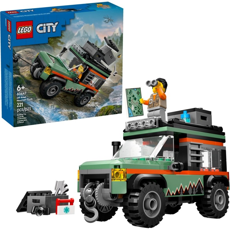 60447 Lego City Горный внедорожник 4x4