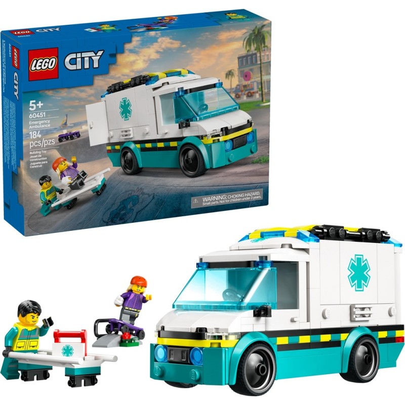 60451 Lego City Скорая помощь