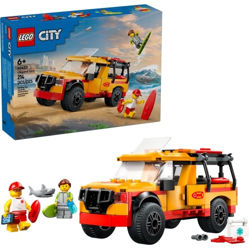 60453 Lego City Спасательный внедорожник на пляже