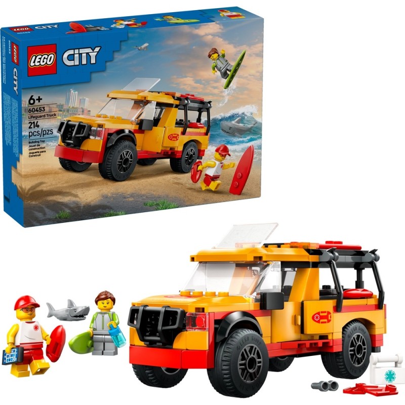 60453 Lego City Спасательный внедорожник на пляже