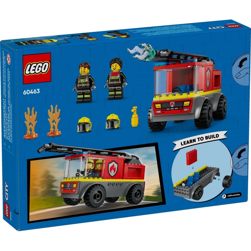 60463 Lego City Пожарная машина с лестницей