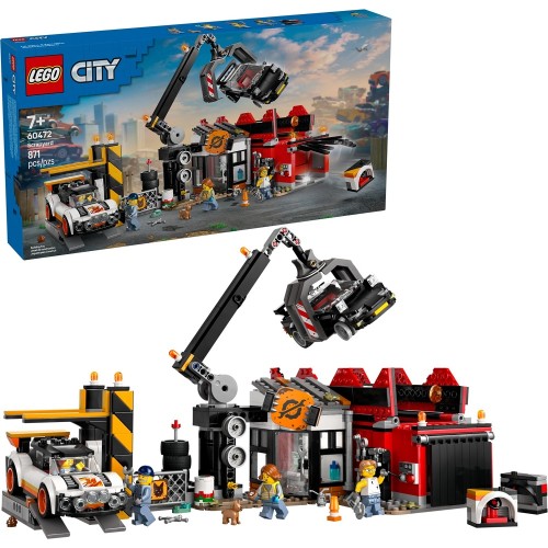 60472 Lego City Свалка с автомобилями