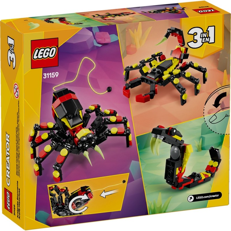 31159 Lego Creator Дикие животные Удивительный паук