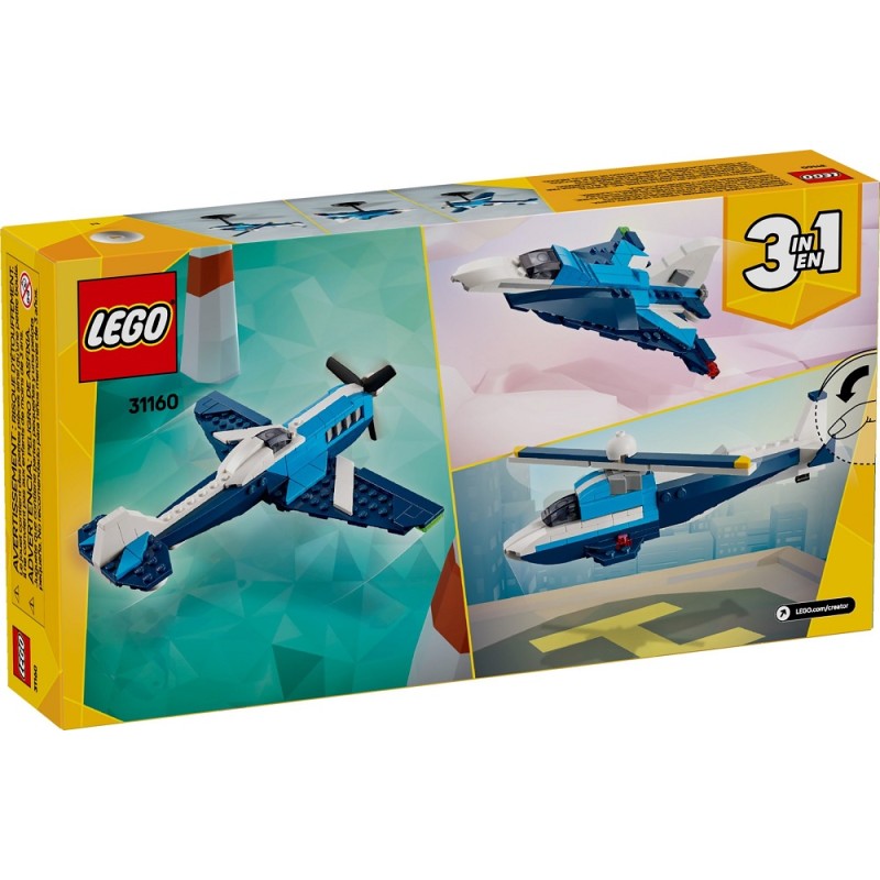 31160 Lego Creator Гоночный самолет 3 в 1