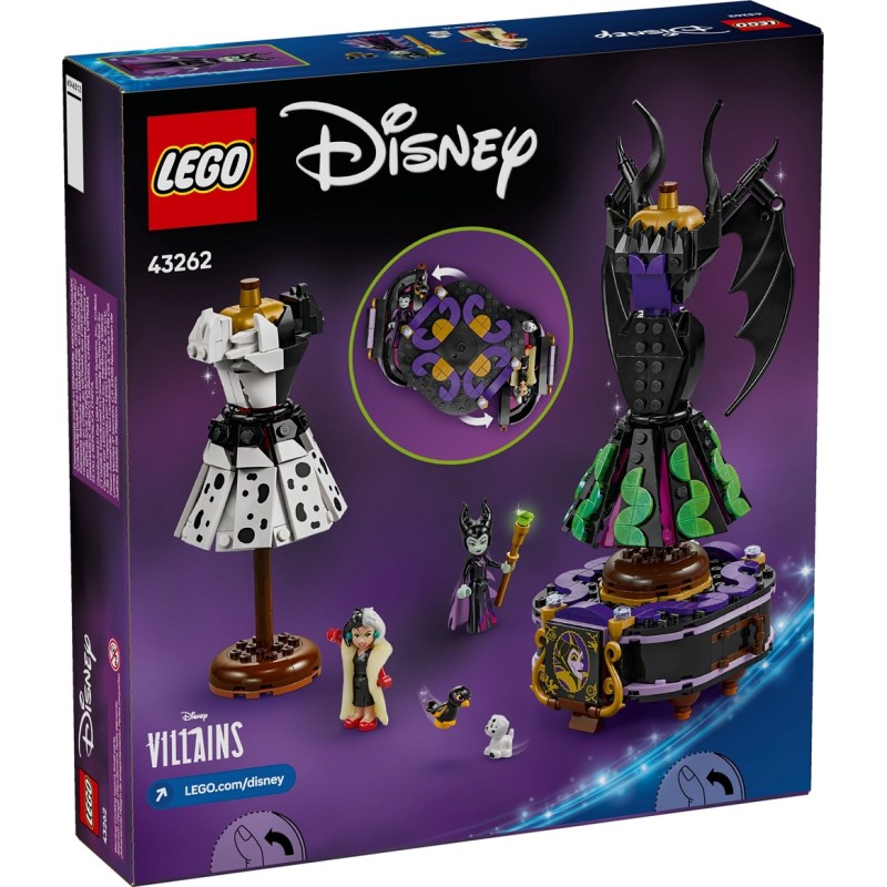 43262 Lego Disney Платья Малефисенты и Круэллы Де Виль