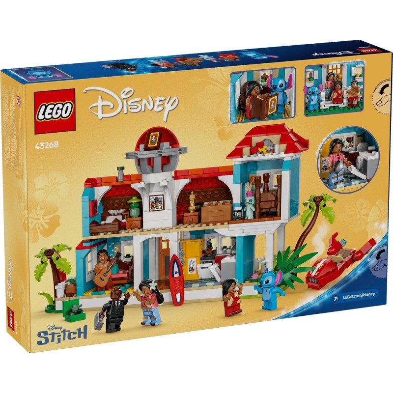 43268 Lego Disney Пляжный домик Лило и Стич