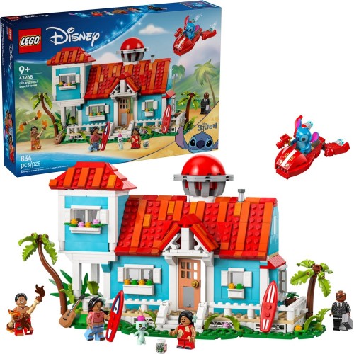 43268 Lego Disney Пляжный домик Лило и Стич