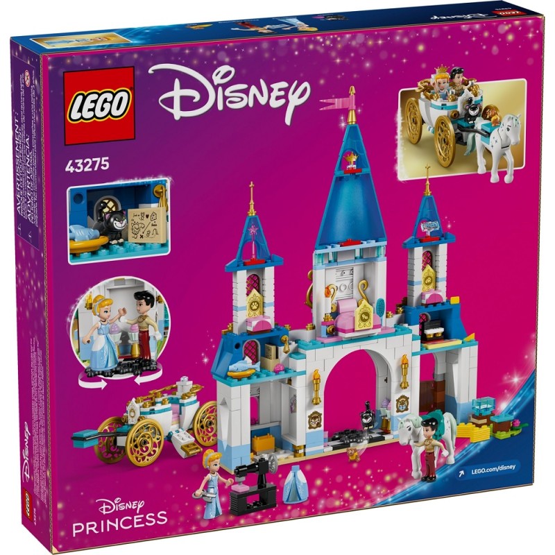 43275 Lego Disney Замок и карета Золушки