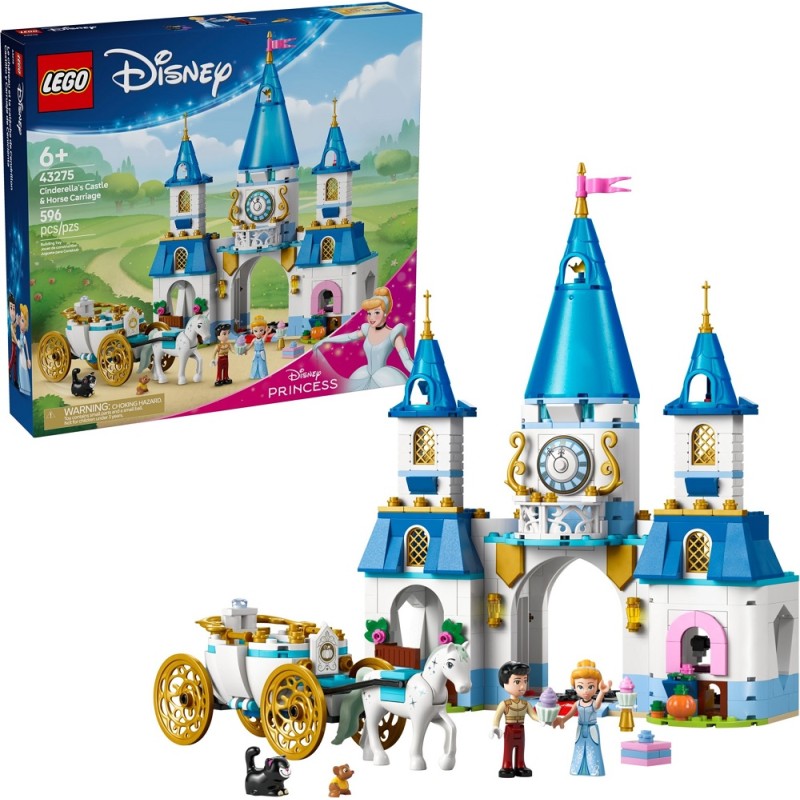 43275 Lego Disney Замок и карета Золушки