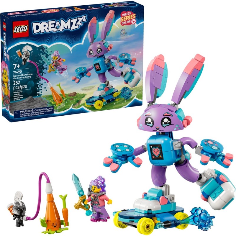 71490 Lego DREAMZzz Иззи и игровой кролик Банчурро