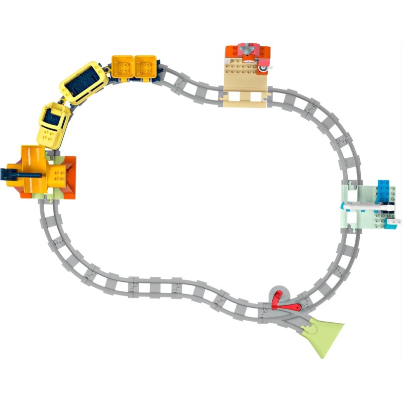 10428 Lego Duplo Большой интерактивный городской поезд