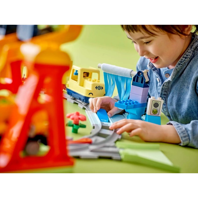 10428 Lego Duplo Большой интерактивный городской поезд