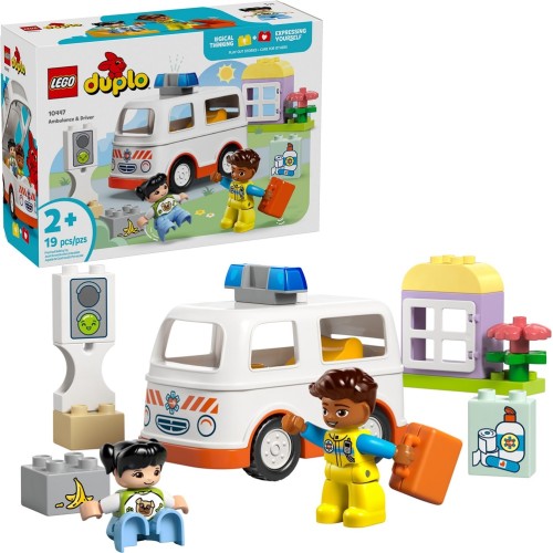 10447 Lego Duplo Скорая помощь и водитель