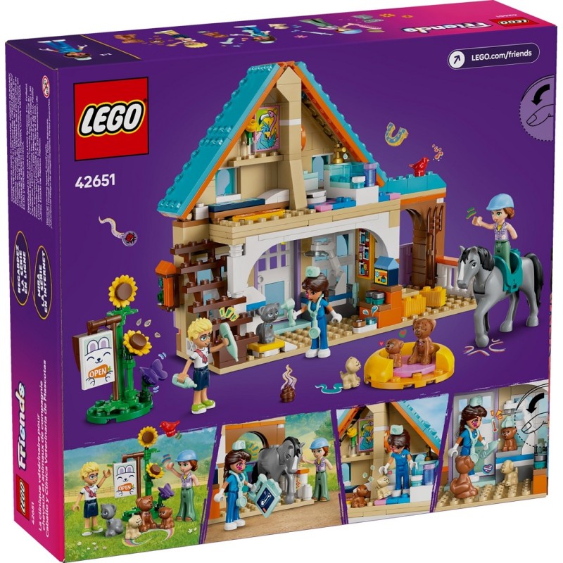 42651 Lego Friends Ветеринарная клиника для лошадей и домашних животных