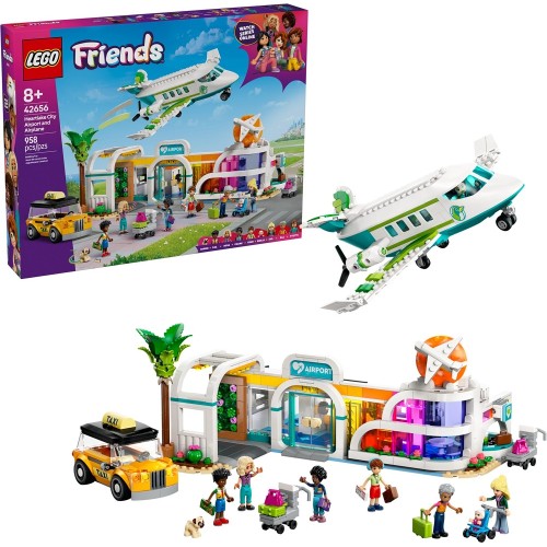 42656 Lego Friends Аэропорт Хартлейк-Сити и самолет