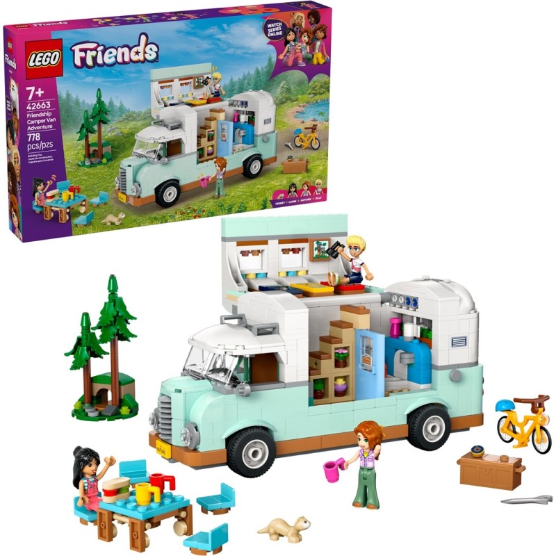 42663 Lego Friends Приключение в кемпере дружбы