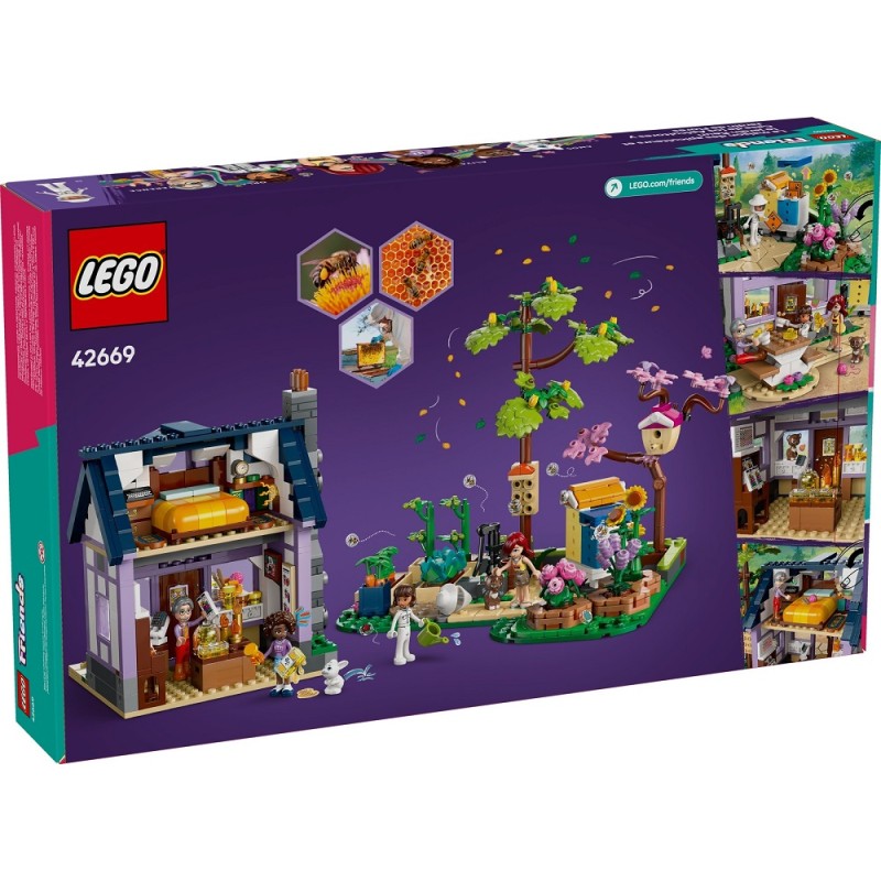 42669 Lego Friends Дом пчеловода и цветник