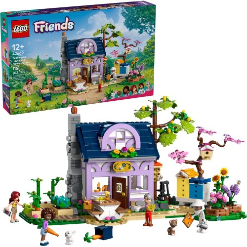 42669 Lego Friends Дом пчеловода и цветник
