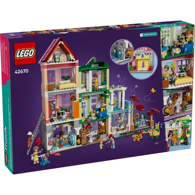 42670 Lego Friends Апартаменты и магазины Хартлейк Сити