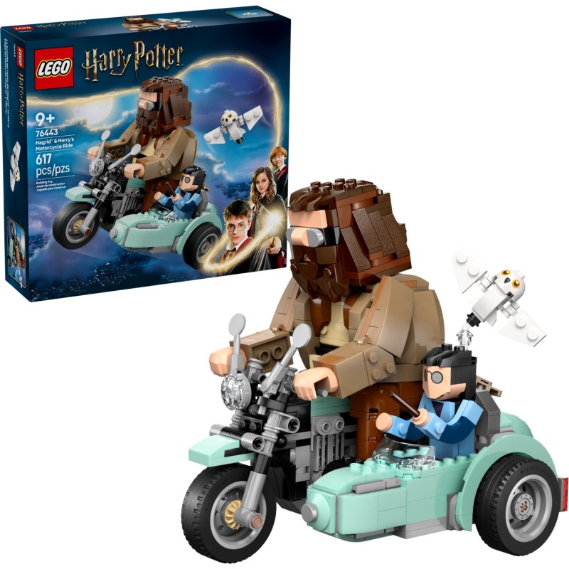 76443 Lego Harry Potter Поездка Хагрида и Гарри на мотоцикле