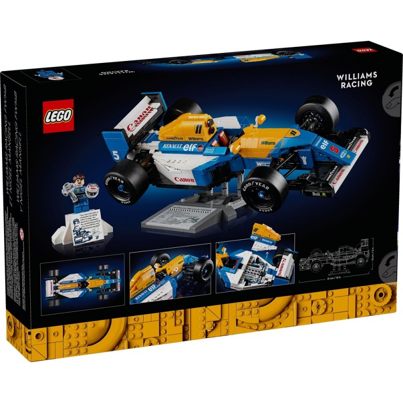 10353 Lego Icons Williams Racing FW14B i Nigel Mansell