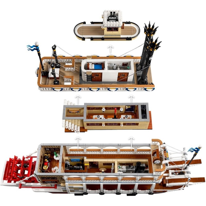 21356 Lego Ideas Речной пароход