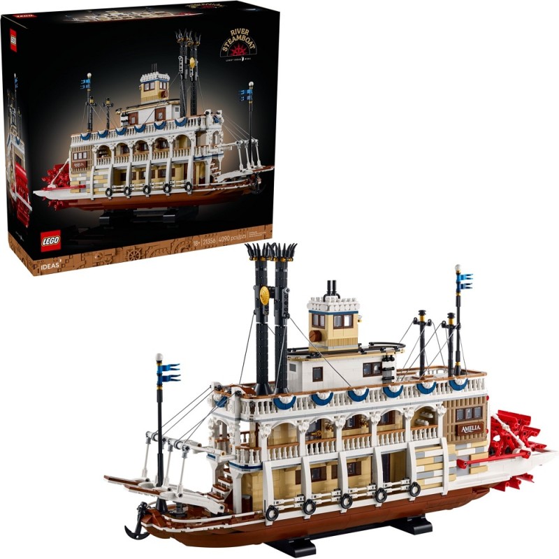 21356 Lego Ideas Речной пароход