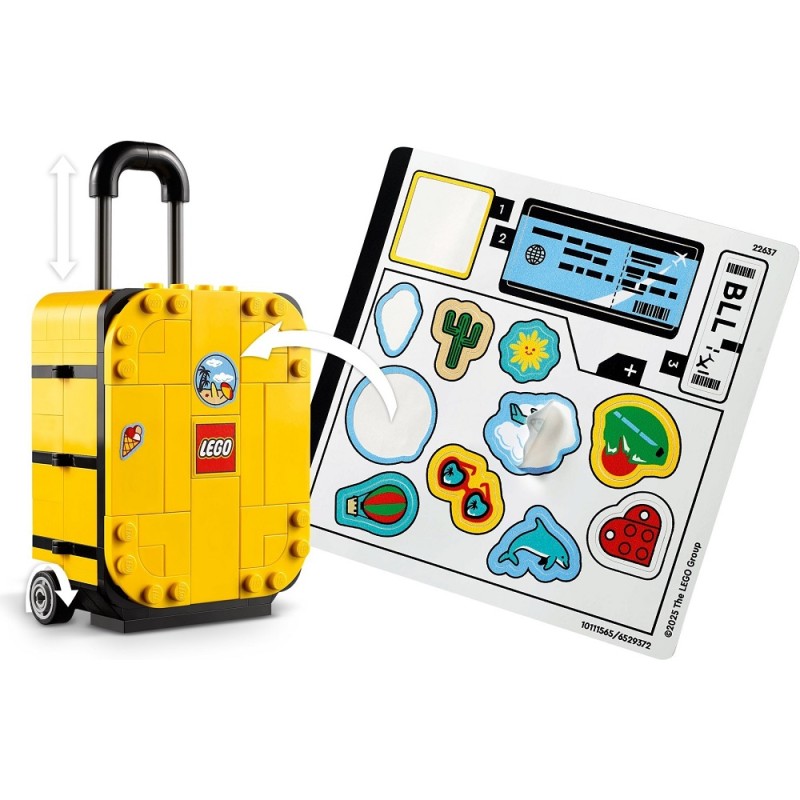 40817 Lego Желтый дорожный чемодан