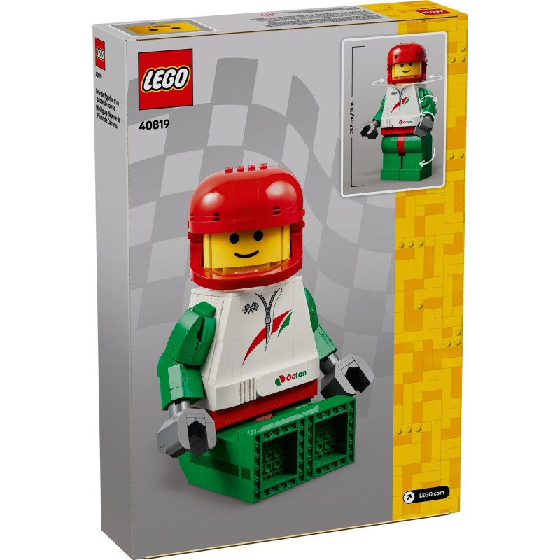 40819 Lego Большая минифигурка гонщика