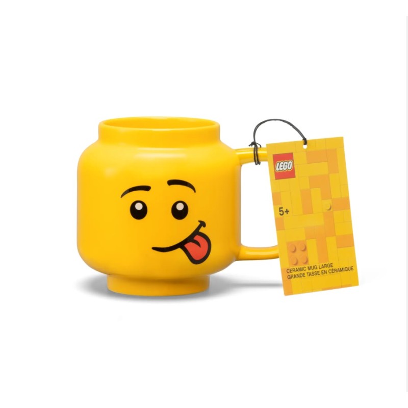 Большая керамическая кружка с забавным лицом (530 мл)