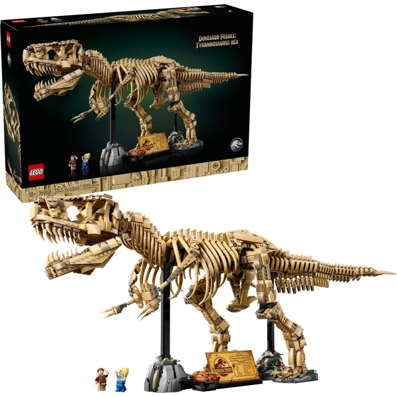76968 Lego Jurassic World Окаменелости динозавров: Тираннозавр рекс