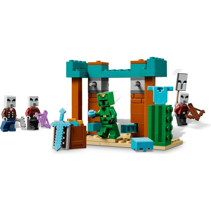 21267 Lego Minecraft Патруль разбойников пустыни