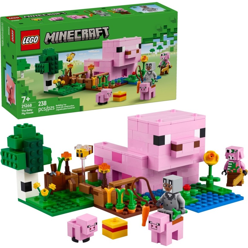 21268 Lego Minecraft Домик поросенка