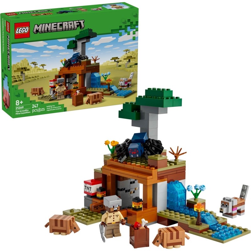 21269 Lego Minecraft Шахтная экспедиция «Армадилло»