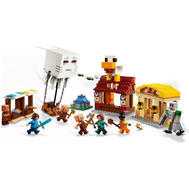 21273 Lego Minecraft Нападение на деревню воздушных шаров Гаста