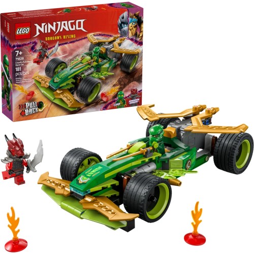 71828 Lego Ninjago Гоночный автомобиль Ллойда с инерционным двигателем